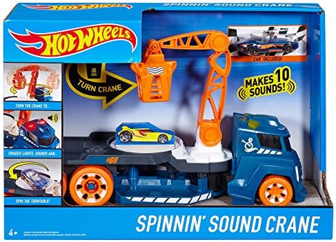 hot wheels crane truck