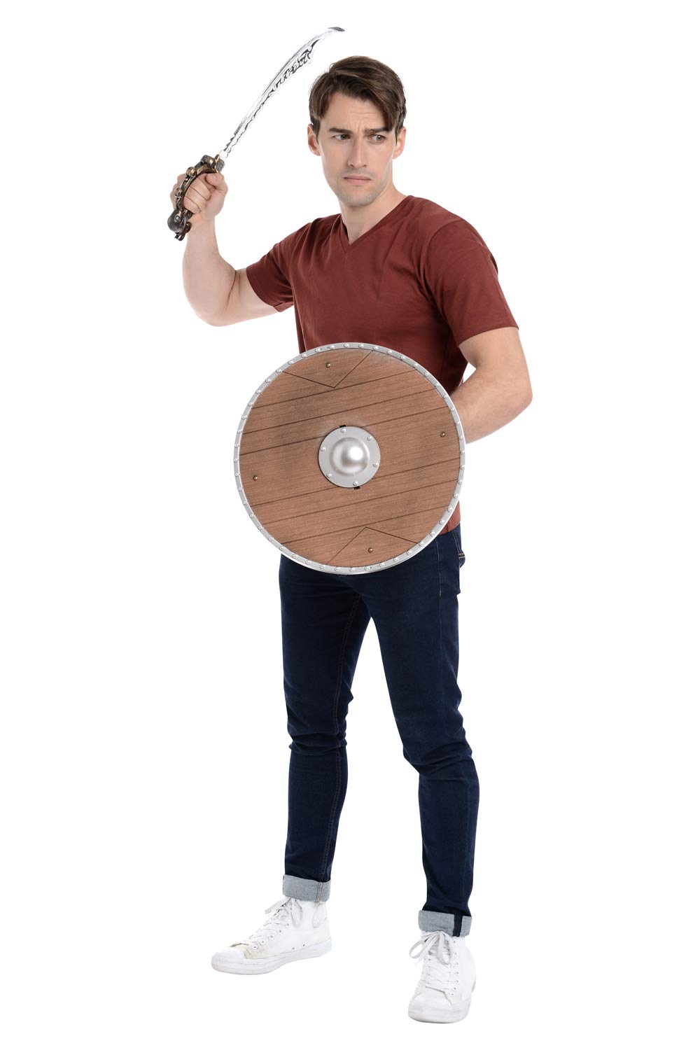 Zac's Alter EgoFancy Dress 2 Piece Instant Viking Kit - Sword & Axe Options