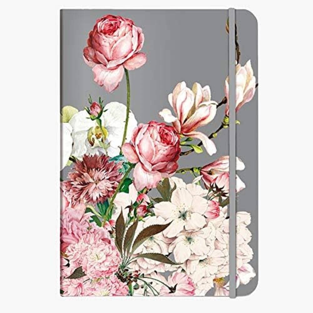 Cedon Notebook A5 Flower Garden Bouquet Rose