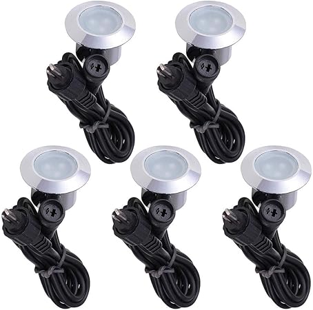 Amazon Com Yescom Led Deck Lights Outdoor Yard Garden Patio Step