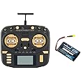 Radiomaster Boxer Max Version with CNC AG01 Hall Gimbals Carbon Fiber 2.4G 16ch Transmitter Remote Control ExpressLRS Mode 2 (ELRS-Gold with 6200)