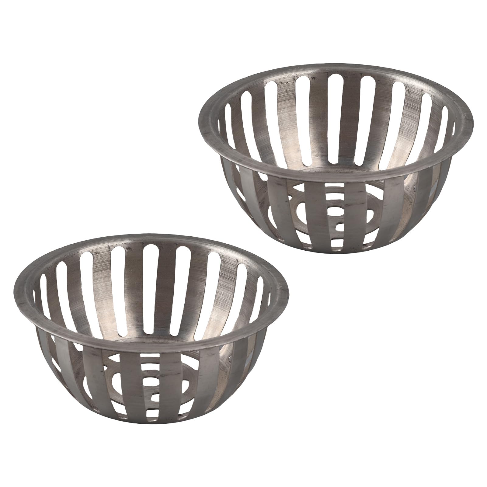 Floor Drain Stainless Steel Round Shape Anti-blocking Roof Drain Floor Drain for Garden Balcony Bathroom (125MM)