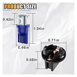 smilfuy 10PCS T10 194 168 LED Light Bulbs, Dash