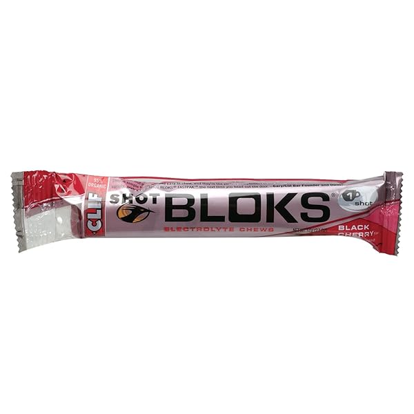 CLIF SHOT BLOKS ELECTROLYTE CHEWABLE CUBES MARGARITA – 12 PACKETS