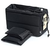 Koolertron Shockproof Camera Photo Bag for SLR TLR Camera Insert Partition Padded Case,Can be Put Directly Into the SLR Camera Bag With Freely Adjustable Compartment