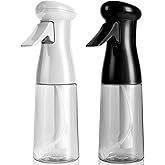 Bealee Spray Bottle for Hair, Continuous Mister, Fine Mist, 2 Pack, 6.8 Oz | Ultra-Fine Mist, Continuous Spray, Leak-proof Mi