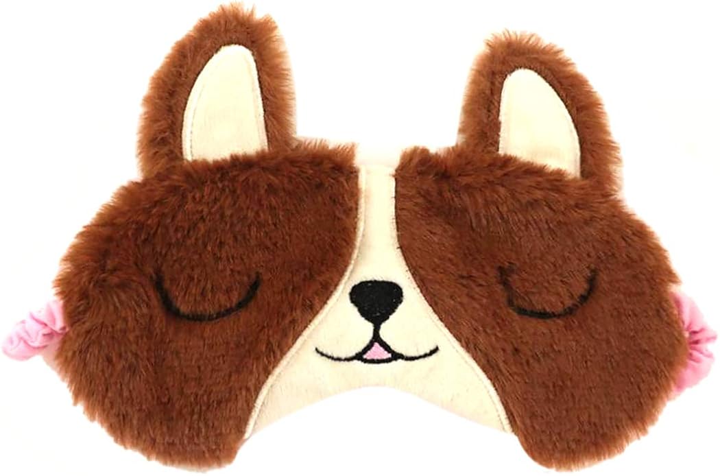 Fascigirl Animal Sleep Mask Breathable Rabbit Eye Mask Dog Sleeping