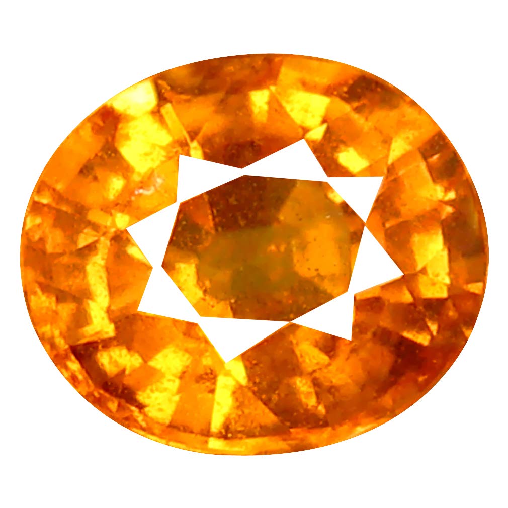 1.45 ct AAA+ Grade Oval Shape (7 x 6 mm) Fanta Orange Spessartine Natural Loose Gemstone