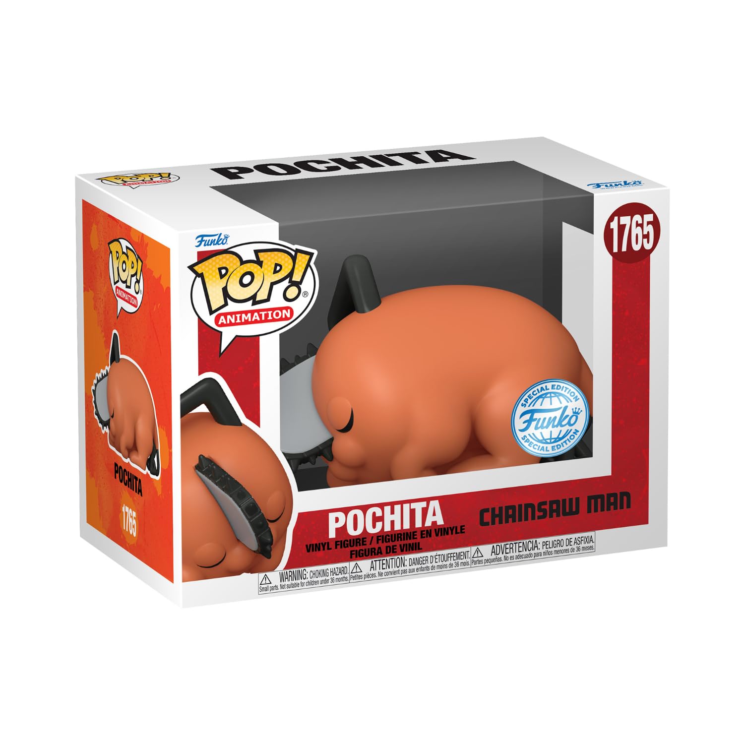 Photo 1 of Funko Pop Pochita Chainsaw Man Special Edition 1765