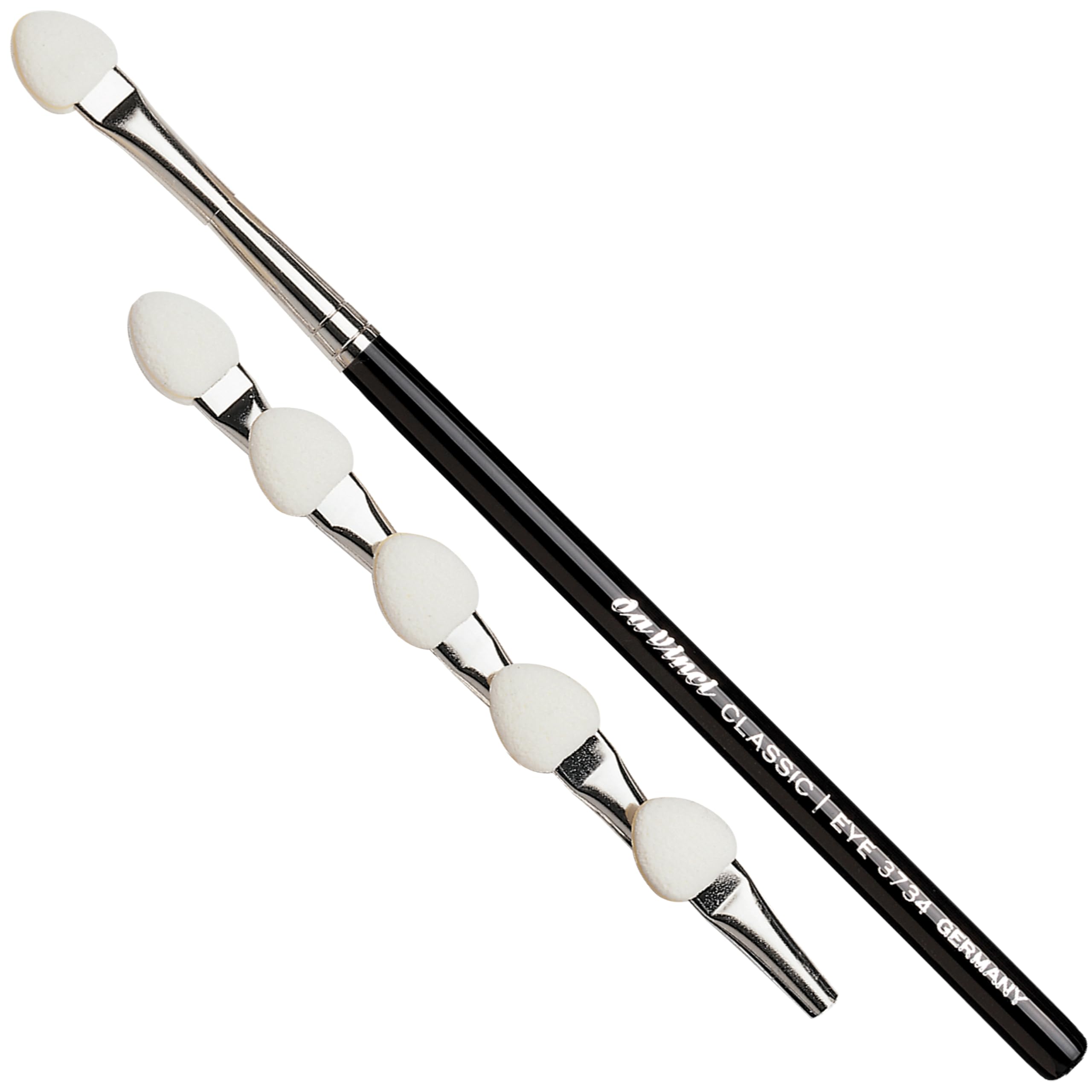 da Vinci EYESHADOW APPLICATOR with 5 spare heads / long lasting / vegan / made in germany