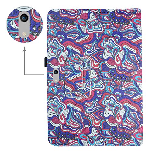 Insignia 11.6 NS-P11W7100 / NS-P11A8100 Case,Mama Mouth PU Leather Folio Stand Cover for 11.6" Insignia 11.6 NS-P11W7100 / NS-P11A8100 11.6 Inch Windows 10 Tablet PC,Mushroom Fantasy