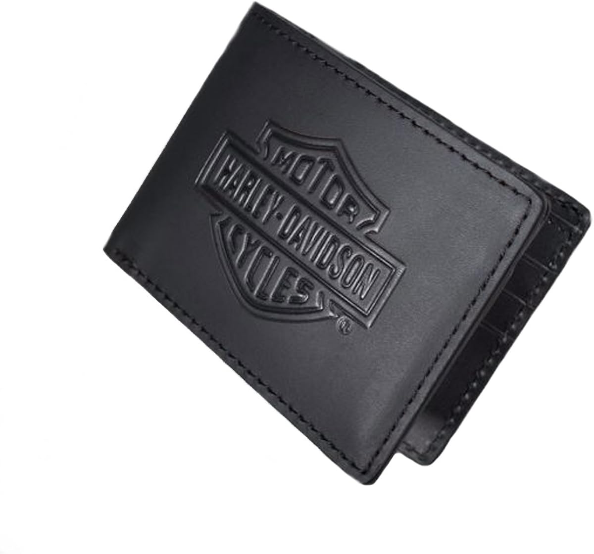 HarleyDavidson Mens Bar & Shield Logo Flip Fold Black