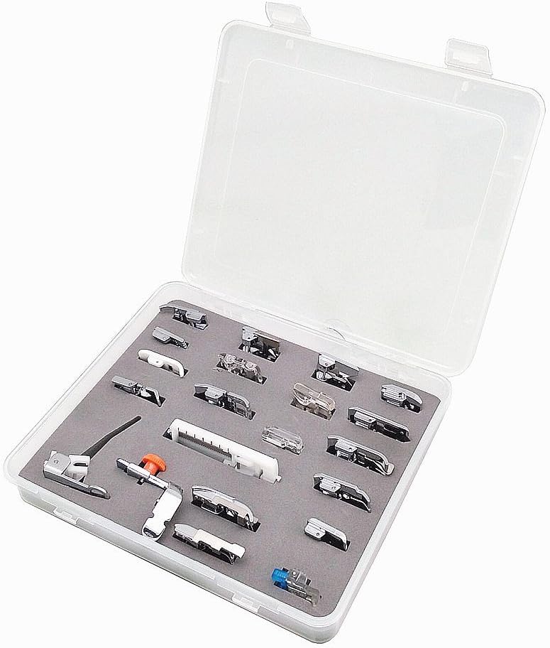 YEQIN Professional Domestic Sewing Foot Presser Foot Presser Feet Set for Singer Brother, Janome,Kenmore - Image 5