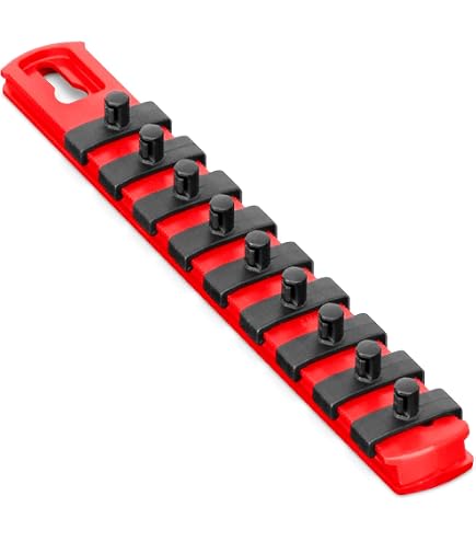 Ernst Manufacturing Organizador magnético de soquetes de 33 cm com