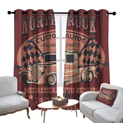 Amazon Com Lewis Coleridge Bedroom Curtains 2 Panel Sets