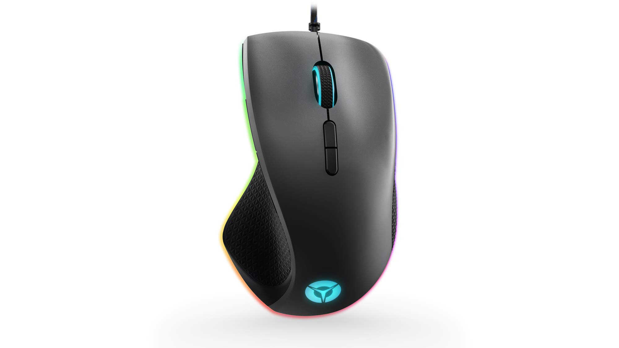 Lenovo Legion M500 RGB Wired Gaming Mouse, (Black with Iron Grey Cover)