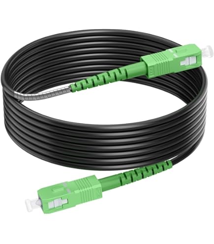 Câble Fibre Optique LC/APC-LC/APC 3m - Monomode 9/125 µm, Blindé, Pour ONU, Routeur, SFP - OS2 - 2