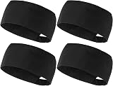 Lusofie 4 Pcs Unisex Chef Hat Adjustable Black Breathable Kitchen Cooking Caps view 8