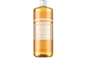 Dr. Bronner’s - Pure-Castile Liquid Soap (Citrus, 946 mL) - Made with Organic Oils, 18-in-1 Uses: Face, Body, Hair, Laundry, 