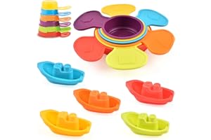 Cosaway Baby Bath Toys for Kids Ages 1-3 Toddler Water Toys for Bath Tub Baby Toys 6 to 12 Months for Toddlers Infant Gifts 1 2 3 Years Old