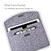 ProCase 9.7-11 Inch Sleeve Case, Portable Felt Carrying Protective Bag Pouch for 10.9” iPad Air 4 Air 3 2/10.2 9th 8th Gen/Pro 10.5, 11, Lenovo Tab M10 10.1