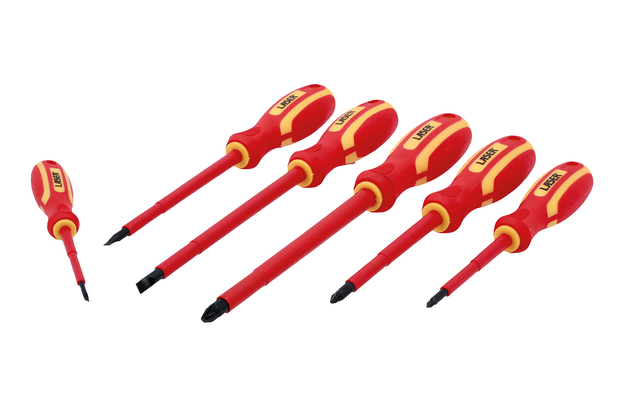 Laser 8455 VDE Insulated Screwdriver Set 6pc