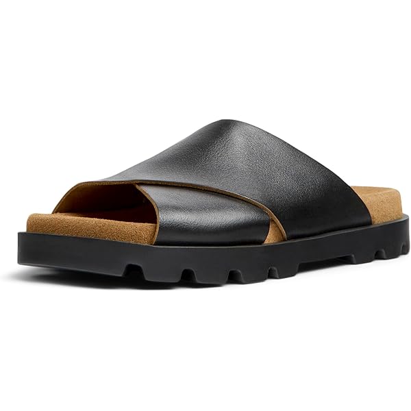 Amazon.com | Camper Women's K201322 Brutus Sandal Flat, Dark