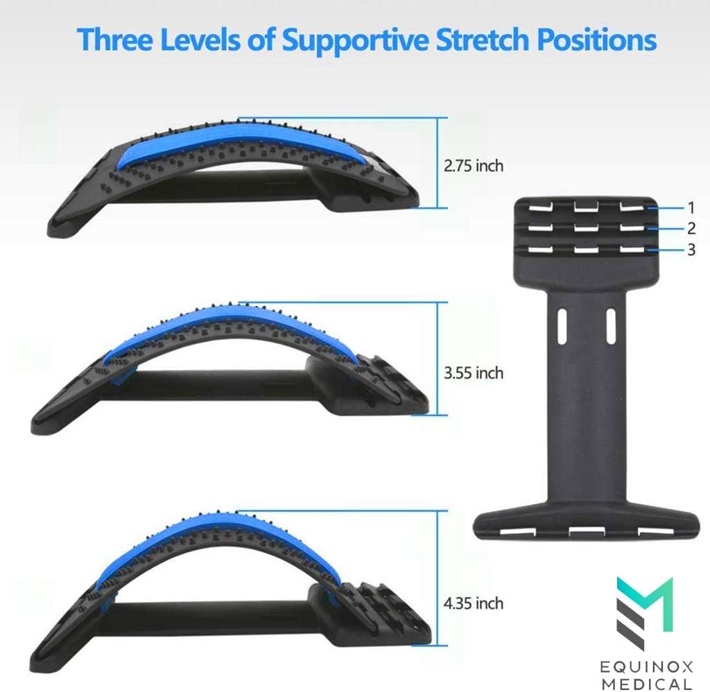 Equinox Medical Back Stretcher Posture Massager for Back Relaxation
