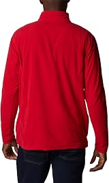 Columbia Klamath Range II Half Zip Sweater Mountain Red 2X Tall view 2