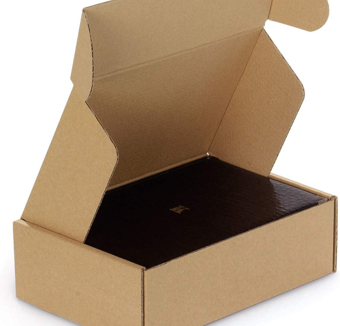 Zacharias Packaging BROWN SHIPPING CARDBOARD BOXES POSTAL MAILING GIFT PACKET SMALL PARCEL 15x11x5 Inch (10)