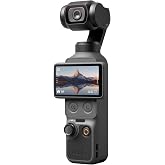 DJI Osmo Pocket 4 Essential Combo | 1&Prime; CMOS &amp; 4K/240fps, 3‑Axis Stabilization, 2&times; Lossless Zoom, 14‑Stop Dynamic Range, 107GB Built‑in Storage