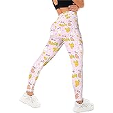Easter High-Waisted Yoga Pants for Women Cute Rabbit Leggings Long Leggings for Sport Running