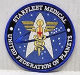 Star Trek STARFLEET MEDICAL UFP Logo 4