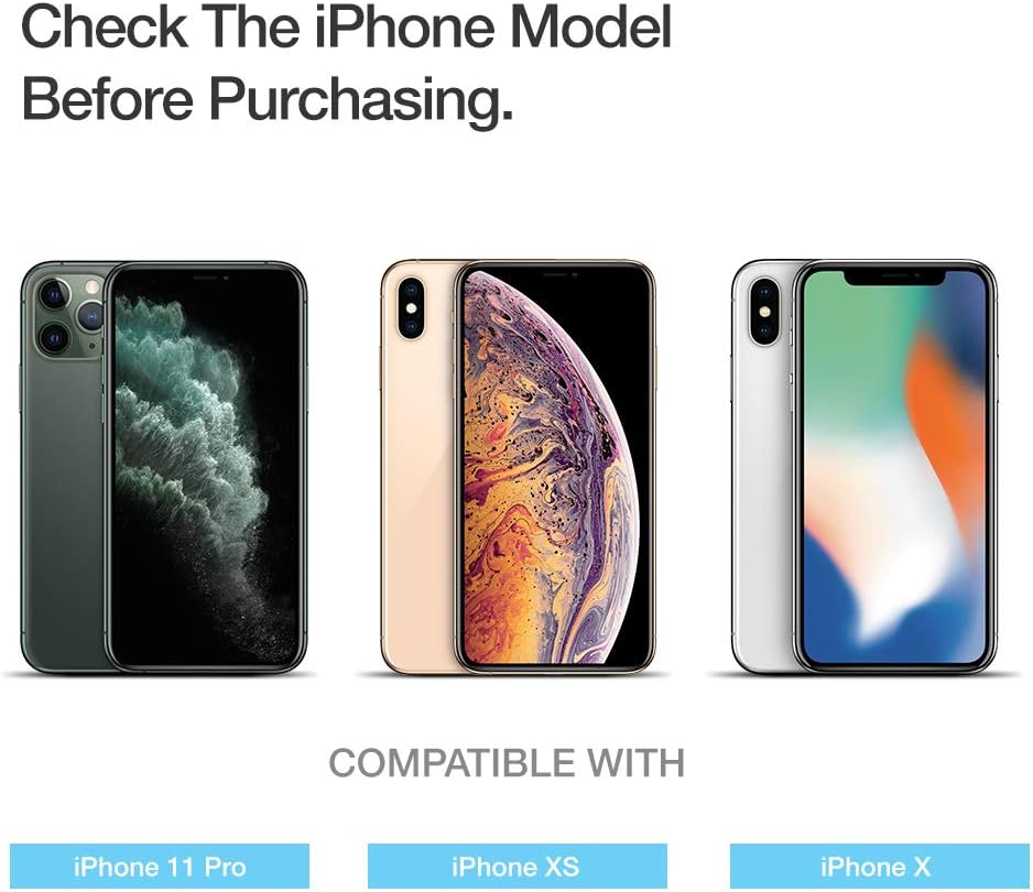 Maxboost Screen Protector for Apple iPhone Xs & iPhone X & iPhone 11 Pro (3 Packs, Clear) 0.25mm Tempered Glass Screen Protector with Advanced Clarity [3D Touch] Work w/Most Case 99% Touch Accurate