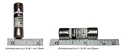 BBS-1 Fast Acting Fuse 1 Amp 600 Vac (5 Pack) QSU