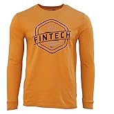 Fintech FPF Badge Long Sleeve Graphic T-Shirt - XL - Autumn Blaze