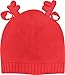 ZOEREA Newborn Baby Romper Christmas Clothes Knitted Sweaters Reindeer Outfit (Label 60/Age 0-4 Months, Red 2)