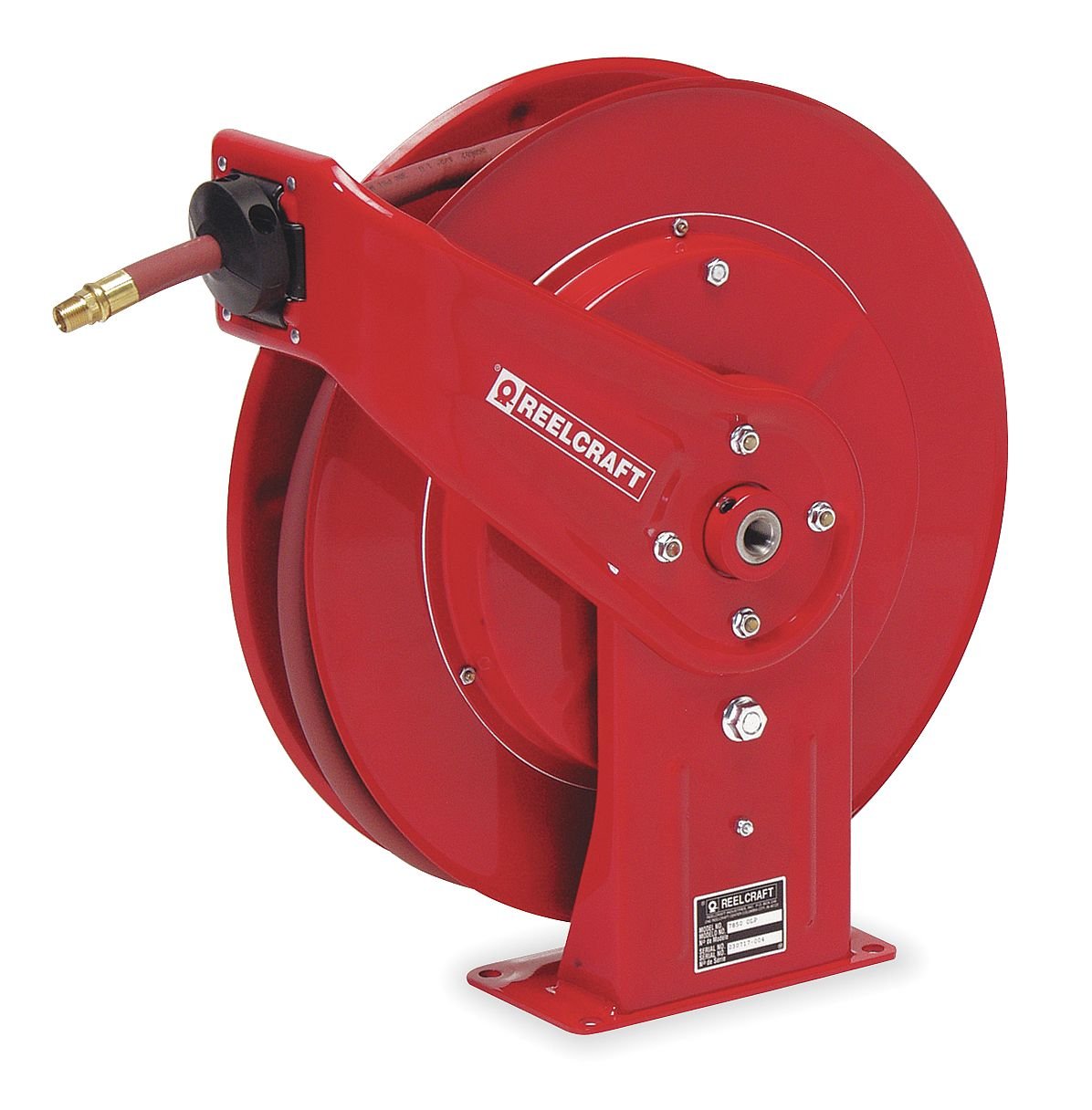 Hose Reel, Industrial, 3/8 In, 50 ft. L Air Tool Hose Reels Amazon