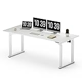 SANODESK Standing Desk with Dual Motor 4-Leg
