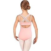 Zaclotre Ballet Leotard for Girls Crisscross Straps Gymnastic Outfits Hollow Back Dance Leotards