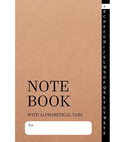 Premier Stationery C3257979 A6 Concept 192 Page A-Z Index Hardback