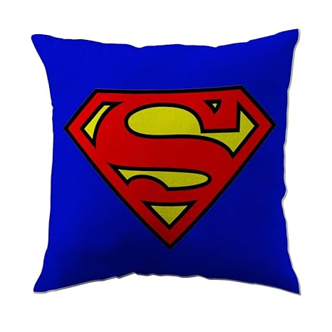 Buy Superman Pillow Case 16x16 Two Sides Printed By Lz Pillow