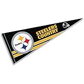 Pittsburgh Steelers Country Pennant Banner Flag