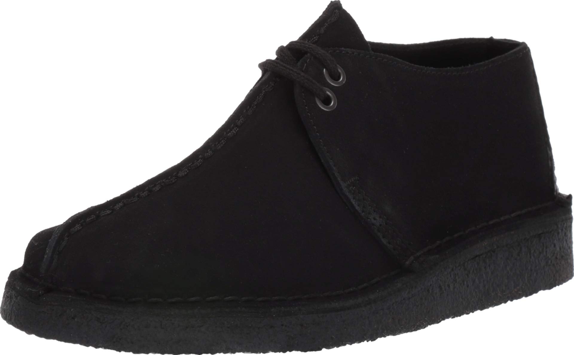 CLARKS Women's Desert Trek Black Suede 8.5 B US