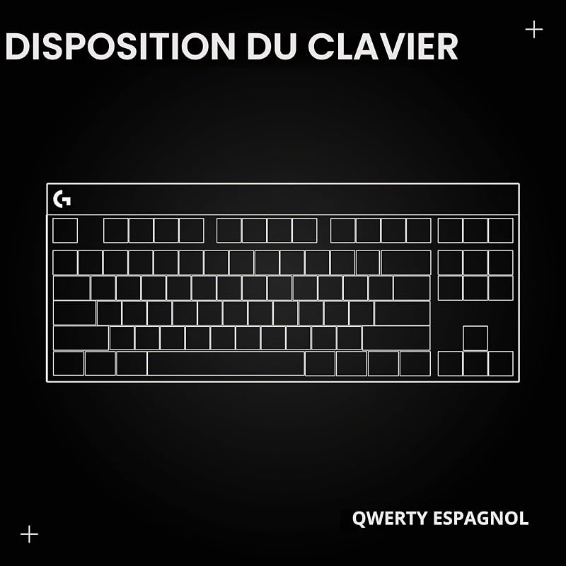 G413 SE Clavier Gamer Mécanique Grande Taille