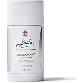 Geir Ness Laila Deodorant - With Green Tea And Lemongrass Extracts - Alcohol And Aluminum Free for Sensitive Skin - Long Lasting Fresh and Clean Scent