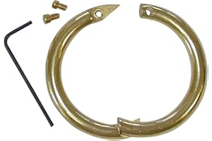 Coburn 7-33 5/16" x 3" Bull Ring in Blister Pack, Copper