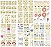 Bachelorette Party Tattoos Bride Gift Bride Tribe Bridal Shower Party Favors Hen Party Rose Team Bride Tattoos, 7 Sheets, 110+ Tattoos