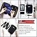 PASSPORT HOLDER & TRAVEL DOCUMENT ORGANIZER with RFID Blocking + 2 Bonuses: Shoulder Strap and E-Book