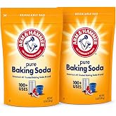 Arm & Hammer Baking Soda, 3lb Powder Bag, Pure Baking Soda for Baking, Cooking, Cleaning - Grocery